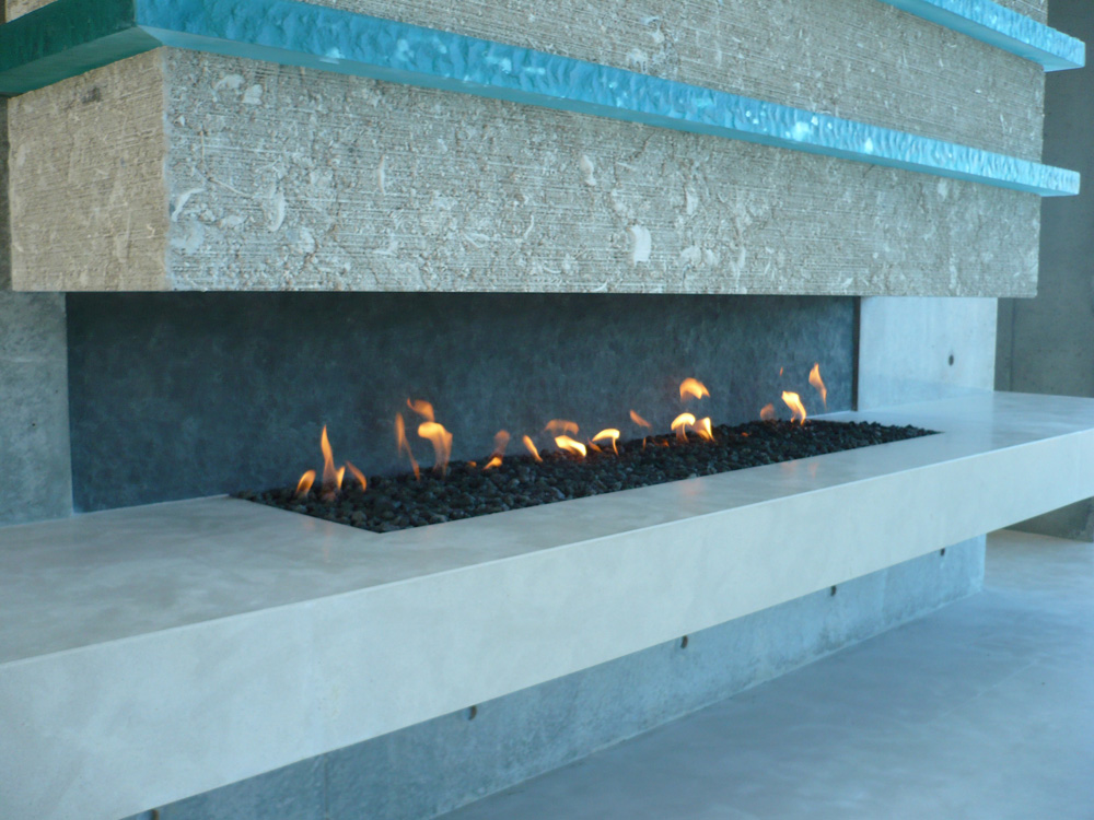 custom indoor fireplace