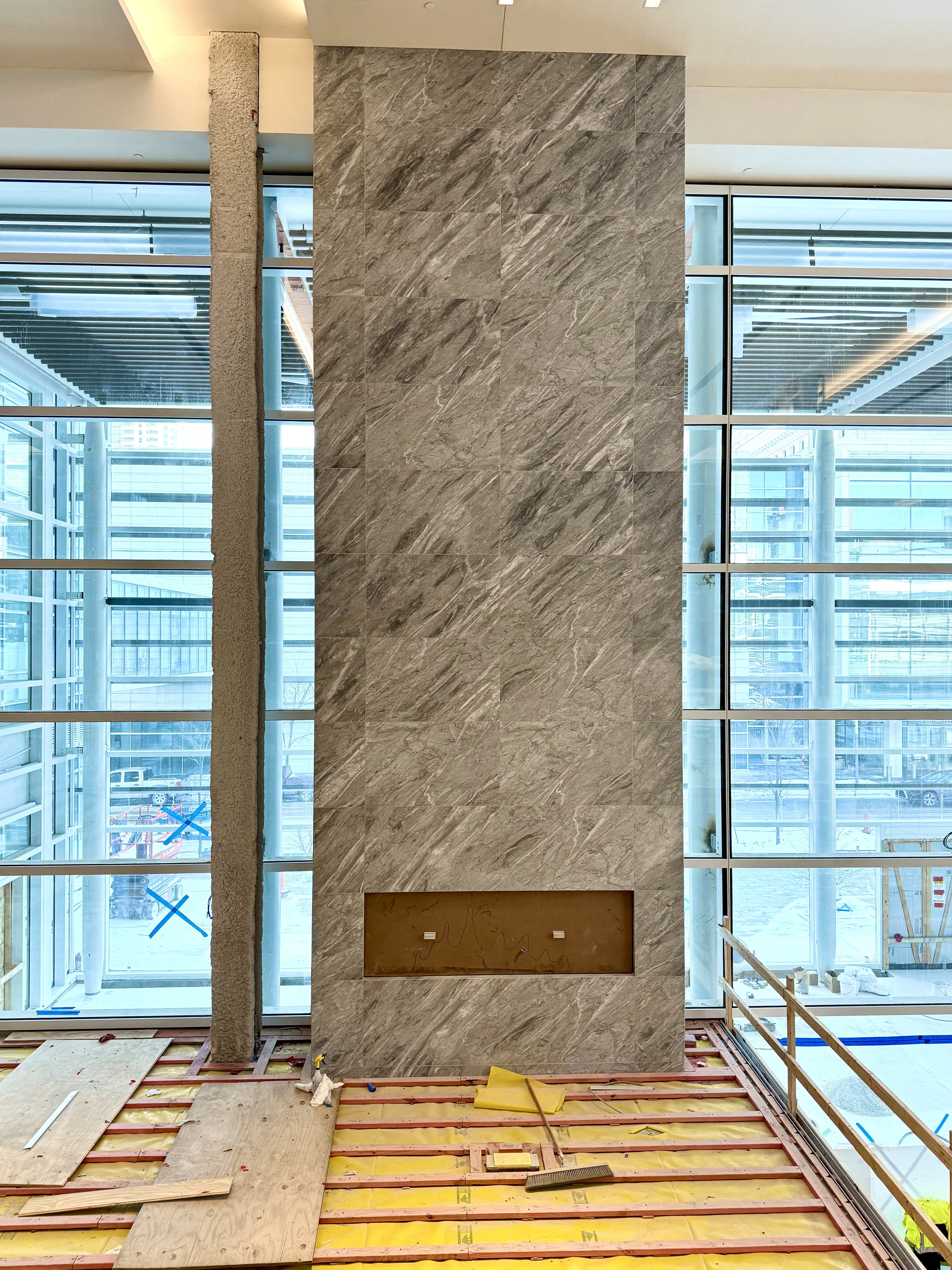 custom gas fireplace installations